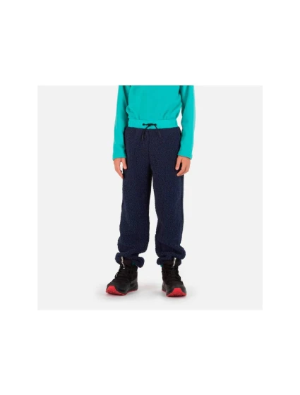 ROSSIGNOL Juniorské fleecové kalhoty navy blue ROSSIGNOL Juniorské fleecové kalhoty navy blue