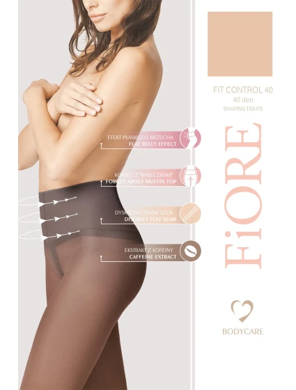Fit Control 40 den model 18031370 kolor:light natural - Fiore