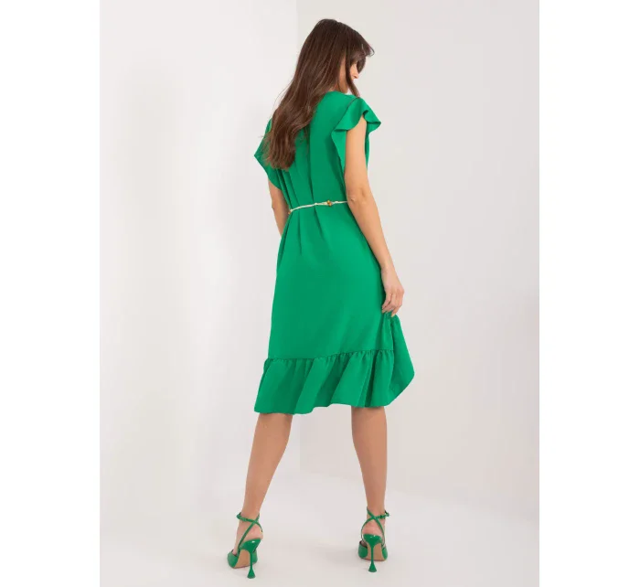 DHJ SK 8921 šaty.98 zelená