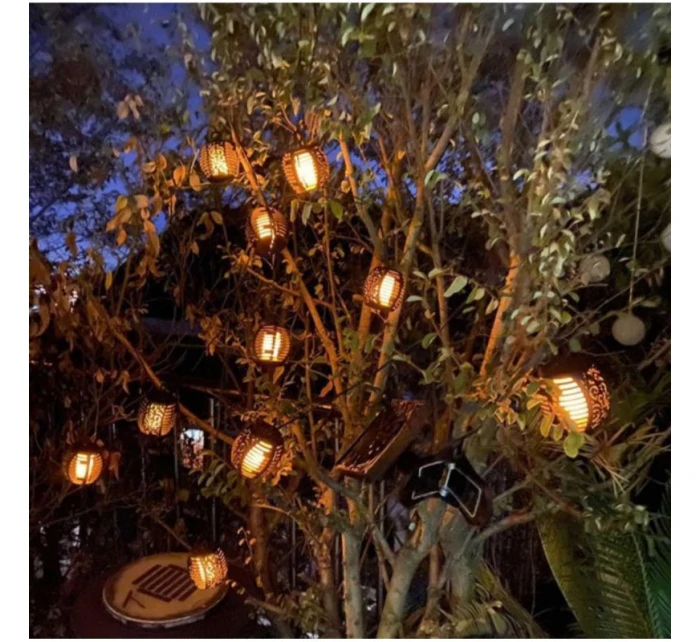 SOLÁRNÍ LAMPA FIREBALLS 7CM 5KS