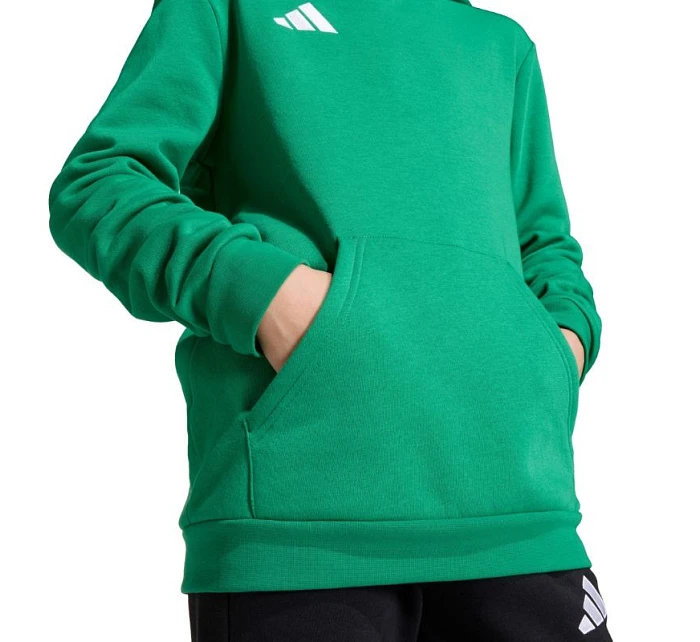 Dětská mikina adidas Entrada 26 Hoody zelená JZ6563