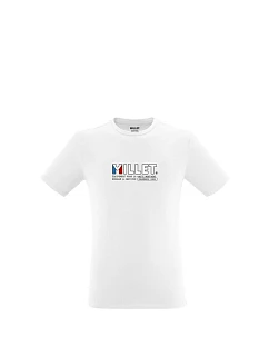 Pánské tričko MILLET Millet Ts Ss M, bílé