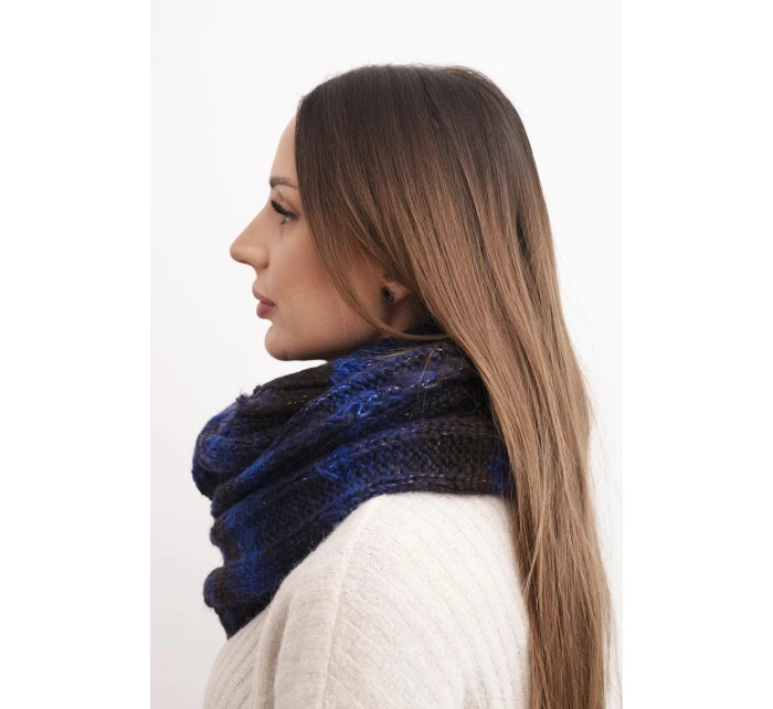 Komin dámský vlněný měkký šála na  modrý model 21878017 - K-Fashion