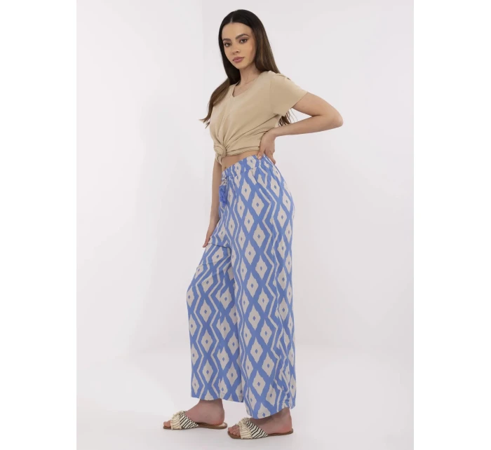 Kalhoty D73771M62237H modré Kalhoty D73771M62237H modré