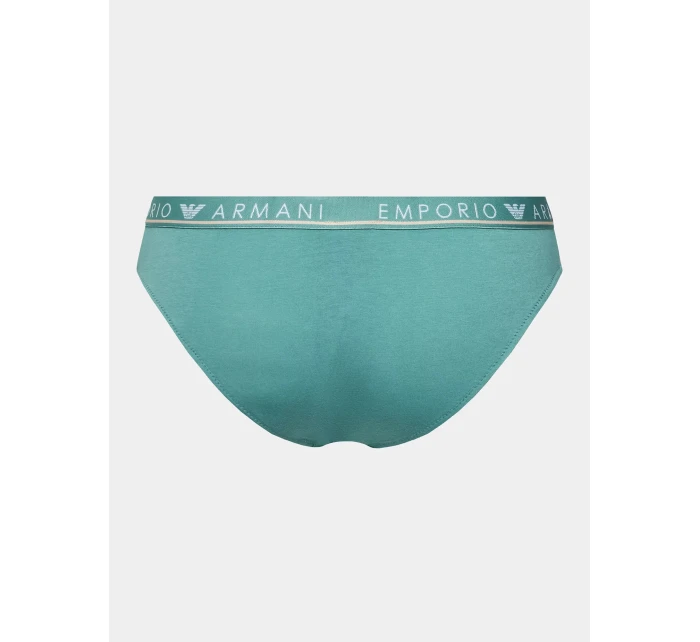 Dámské kalhotky 2PACK tyrkysové model 19015174 - Emporio Armani Dámské kalhotky 2PACK tyrkysové model 19015174 - Emporio Armani