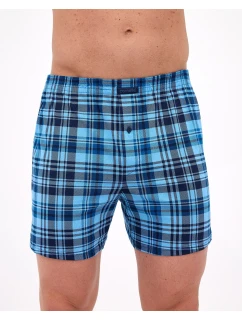 Pánské boxerky Comfort 002/321 Modrá mix - Cornette