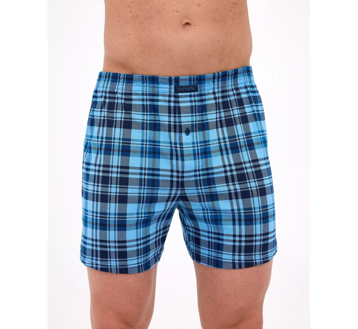 Pánské boxerky Comfort 002/321 Modrá mix - Cornette Pánské boxerky Comfort 002/321 Modrá mix - Cornette