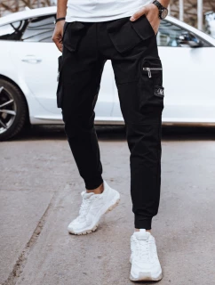 Pánské bojové kalhoty černé Dstreet UX4299