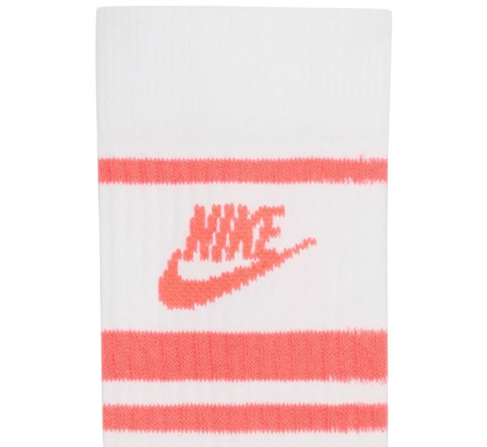 Nike NK Nsw Everyday Essential CR ponožky 3 páry bílé DX5089 100