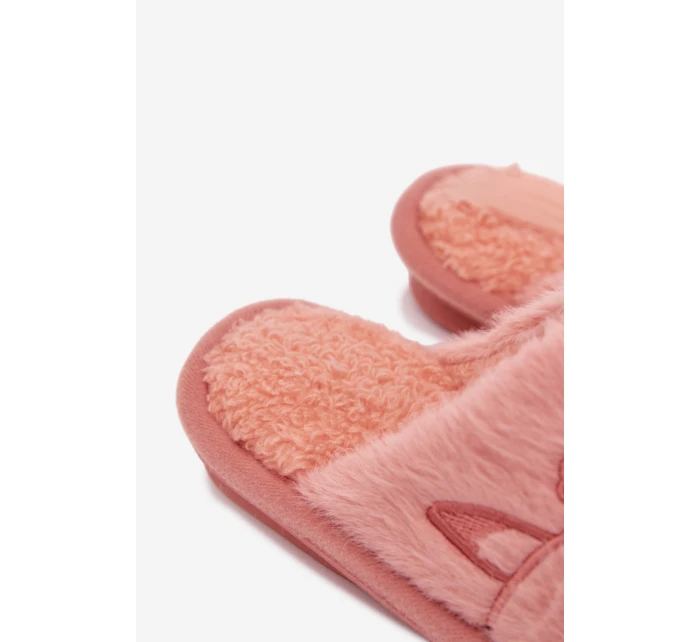 Dětské bačkory s kožíškem – růžové Norene Dětské bačkory s kožíškem – růžové Norene
