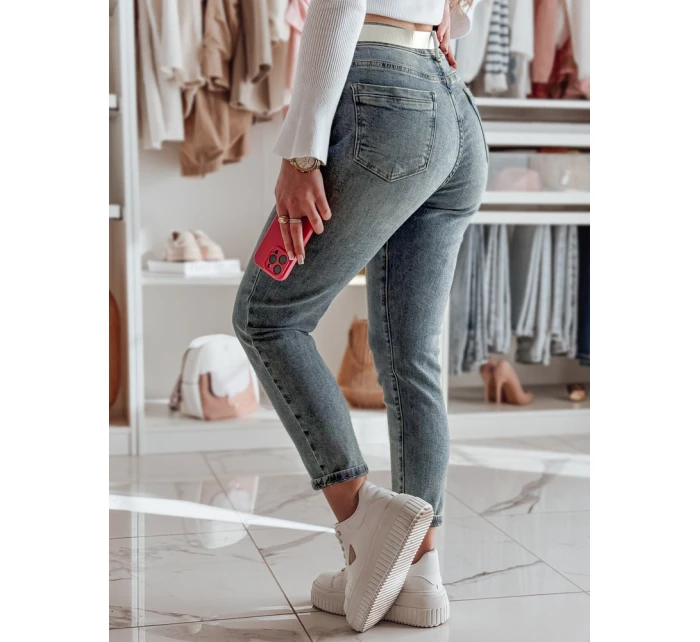 Dámské džínové kalhoty regular fit LOVANCIO blue FashionStreet UY2456