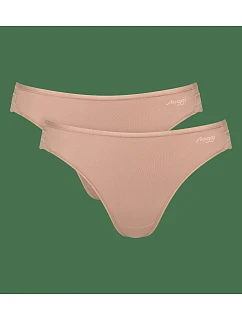 sloggi GO Blush High Leg 2P - Cameo Brown - SLOGGI Cameo Brown - SLOGGI