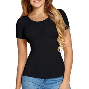 Dámské tričko Carla black - BABELL Dámské tričko Carla black - BABELL