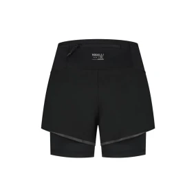 Rogelli dámské šortky 2v1 DISTANCE černé S