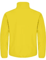 Clique Classic Softshell Jkt M Pánská 3-vrstvá softshellová bunda 67.0910 lemon Clique Classic Softshell Jkt M Pánská 3-vrstvá softshellová bunda 67.0910 lemon