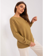 Sweter AT SW 2325.95P oliwkowy