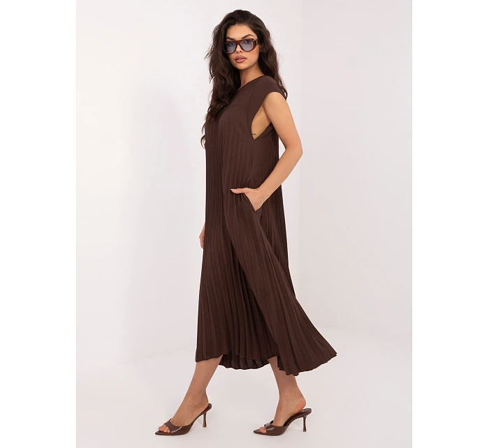 Šaty IT SK 19552.72 tmavě hnědé