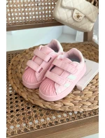 Dětské sportovní sneakers z eko kůže Renel – růžové Dětské sportovní sneakers z eko kůže Renel – růžové