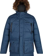 Pánská zimní bunda RMN130 Angaros II petrolejově modrá - Regatta