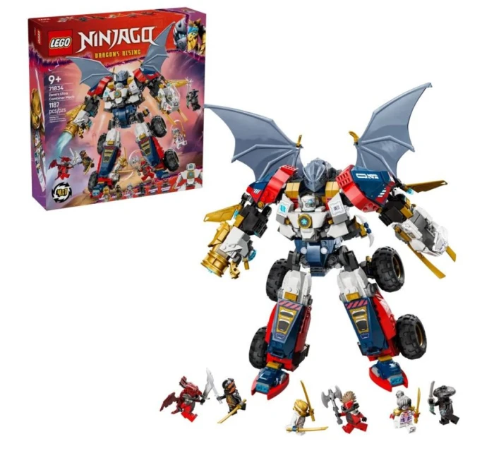 LEGO NINJAGO 71834 Zaneův multifunkční ultramodel LEGO NINJAGO 71834 Zaneův multifunkční ultramodel