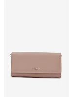 Peněženka Kabelka 2v1 S Páskem Béžová Suzette