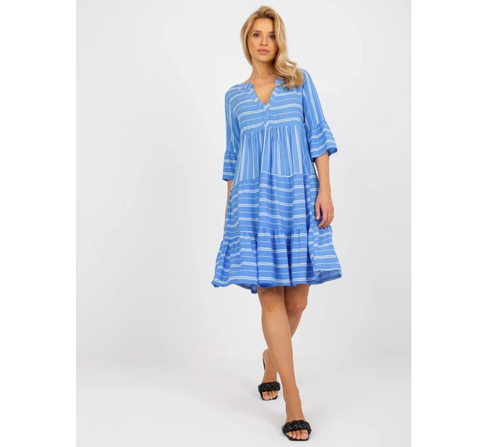 Dámské šaty D73771M30214F modré - FPrice