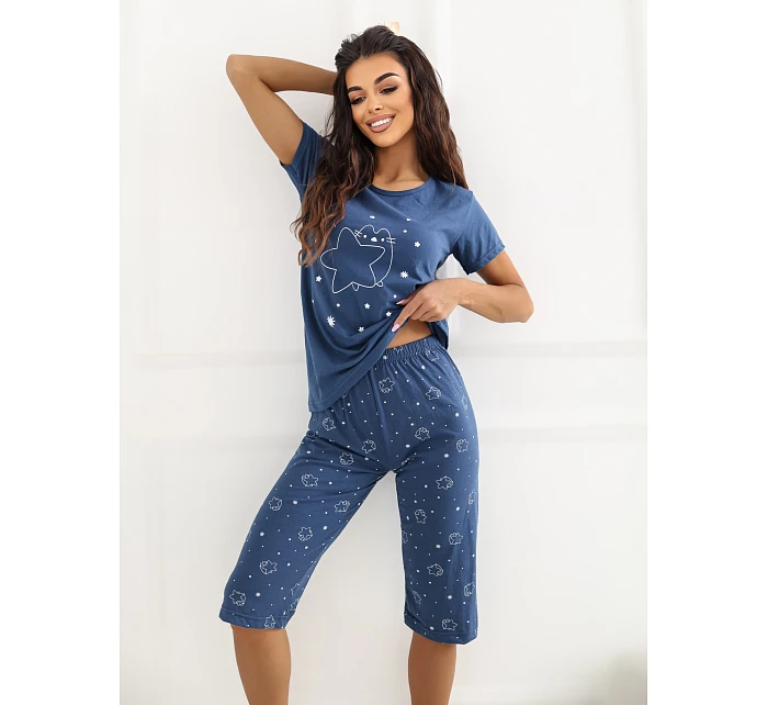 Piżama DU PI FP model 22084192 granatowy - FPrice