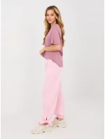 Spodnie IT SP model 21902610 jasny różowy - FPrice Spodnie IT SP model 21902610 jasny różowy - FPrice