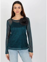 Dámská halenka a top LK KMPL model 18027256 námořní - FPrice