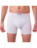 Pánské boxerky SPORT BOXER Světle šedé - BELLINDA