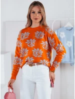 SWEET dámský svetr oranžový Dstreet model 21972197 - FashionStreet