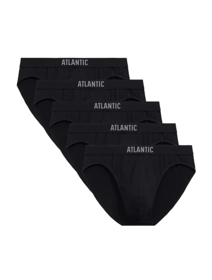 Pánské slipy 5 pack 094 black - Atlantic