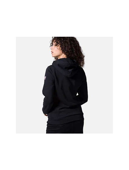 W Logo Mikina s kapucí model 21447057 černá - Rossignol