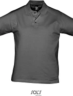 SOL'S Prescott Men Pánské žerzejové polo 25.1377 dark grey