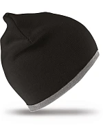 Result Headwear RC 046X Oboustranná pletená čepice 28.046X black/grey Result Headwear RC 046X Oboustranná pletená čepice 28.046X black/grey