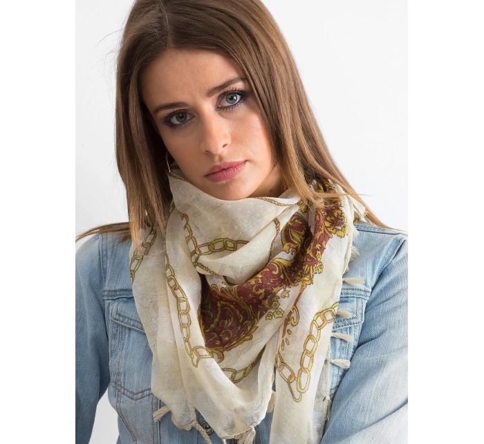 Šátek AT CH ENEC 73.29P světle béžový