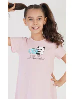 Dětská noční košile s krátkým rukávem I love model 18598318 - Vienetta Kids Dětská noční košile s krátkým rukávem I love model 18598318 - Vienetta Kids
