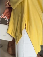 Dámská máslová halenka oversize s přívěskem žlutá Dstreet model 21985734 - FashionStreet