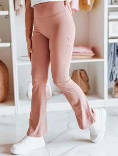 Dámské legíny do zvonu FARAFII růžové Dstreet UY2616