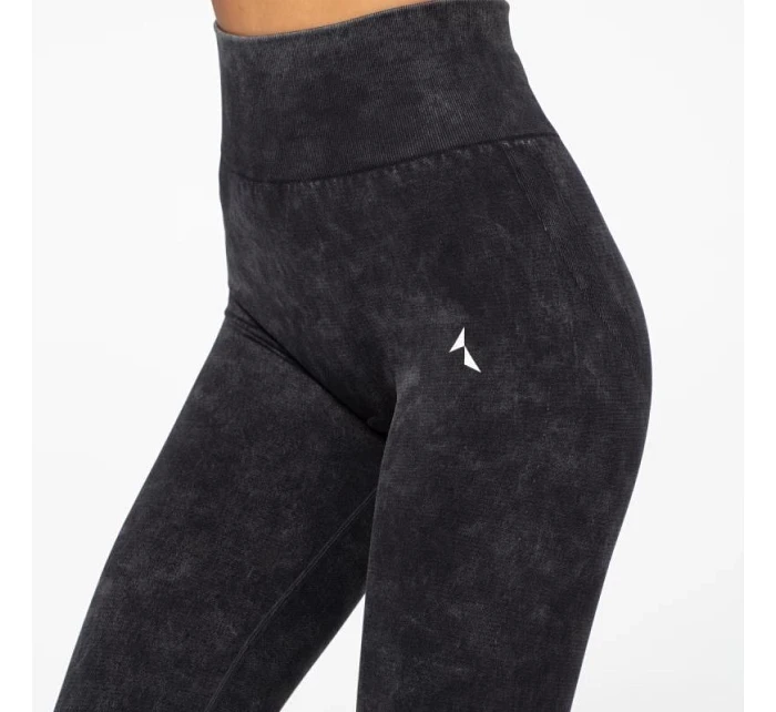 Carpatree Yasmine dámské sportovní legíny s vysokým sedem mramorové - CP-YSL-BL