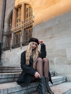 Dámské trapery kotníkové boty z eko kůže černé Bellora