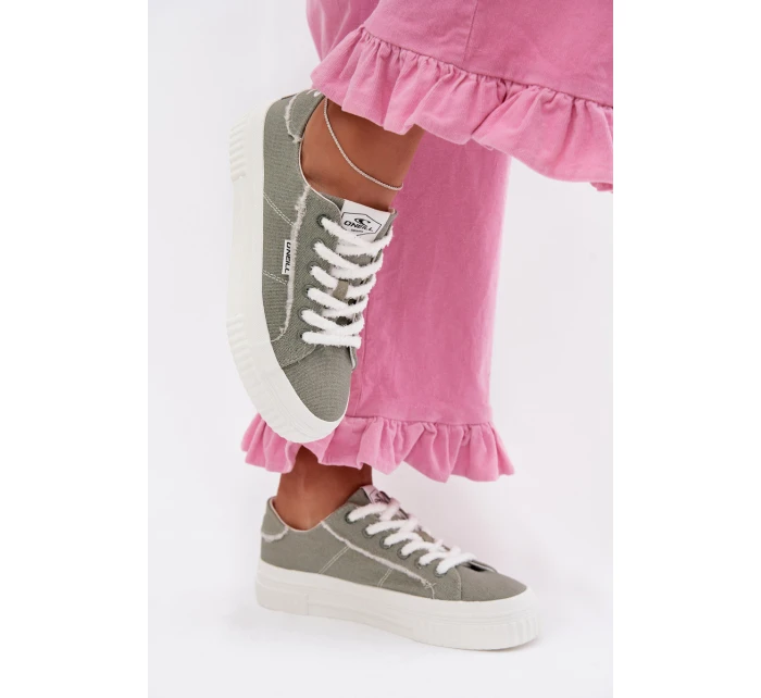 Dámské tenisky na platformě O`NEILL SPINNA C WOMEN LOW 90261009.05Z Zelené