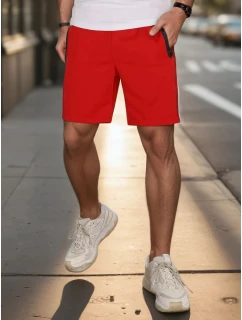 Pánské šortky červené model 21987789 - Dstreet