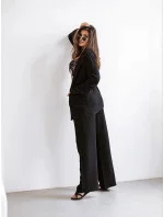 Černý dámský oblek se model 19673946 - Moon Černý dámský oblek se model 19673946 - Moon