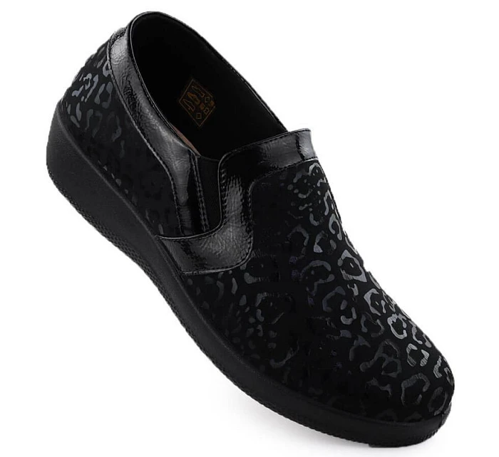 Dámské pohodlné nazouvací boty Unisoft 8910 v maskáčovém provedení