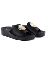 Dámské žabky na platformě černé model 22072426 - Potocki