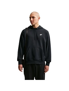 Pánská mikina Nike Club FT PO Hoodie, černá, FN3866 010, 2XL
