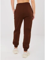 Tepláky CLM DR 1107.98 tmavě hnědé