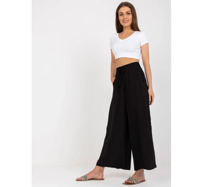 Kalhoty D73781M62237A černé