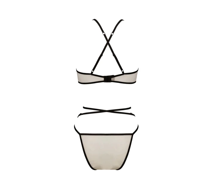 Dámská sexy set model 21421628 Ecru s černou - Passion